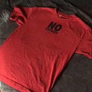 Nike red tee